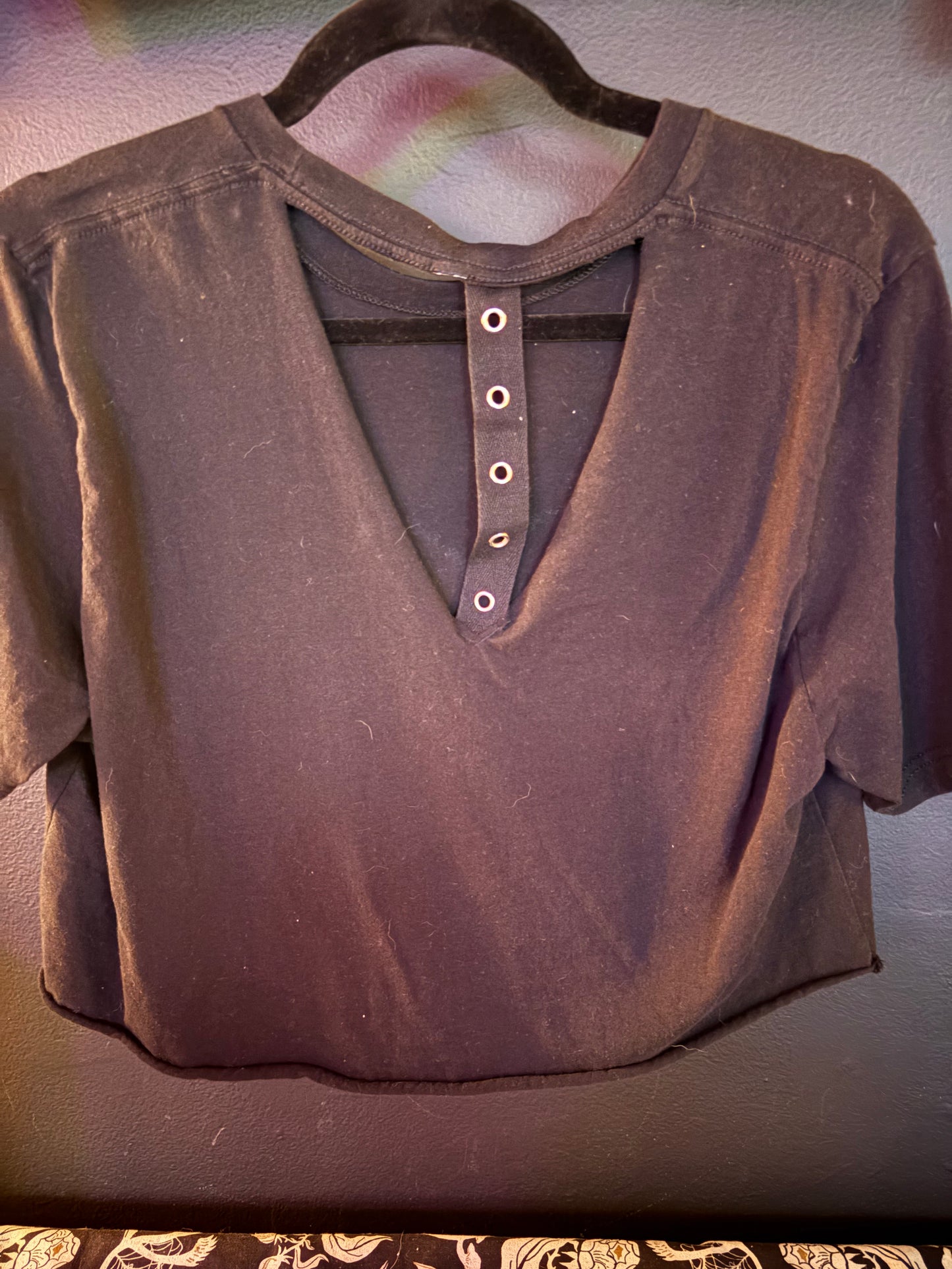 SLAYER custom cropped shirt