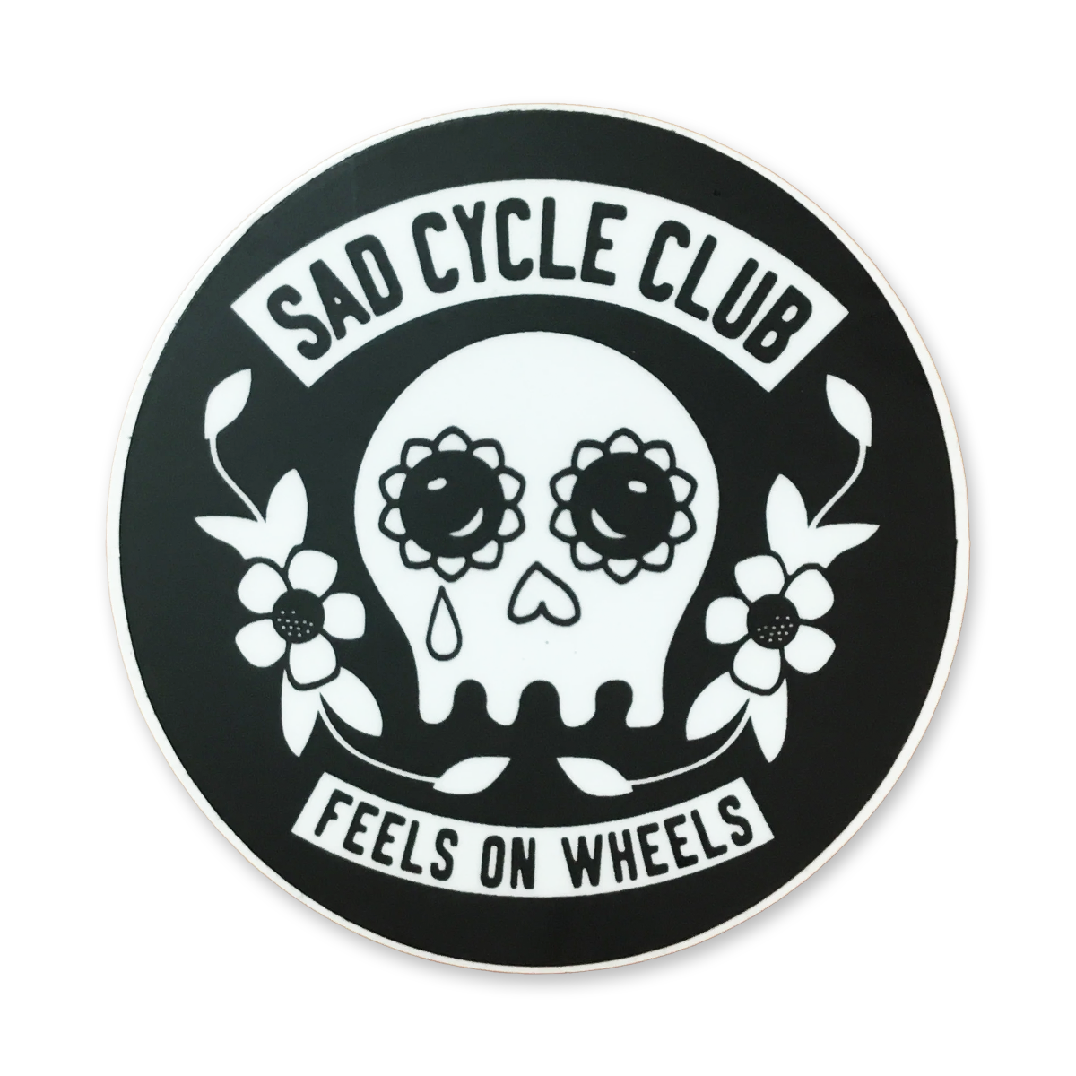 SAD CYCLE CLUB STICKER