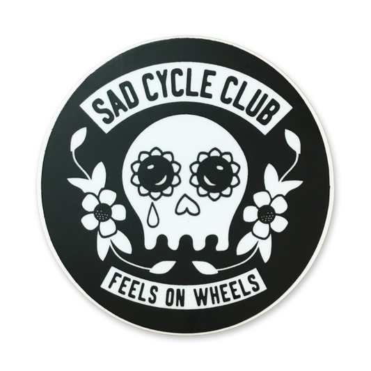 SAD CYCLE CLUB STICKER