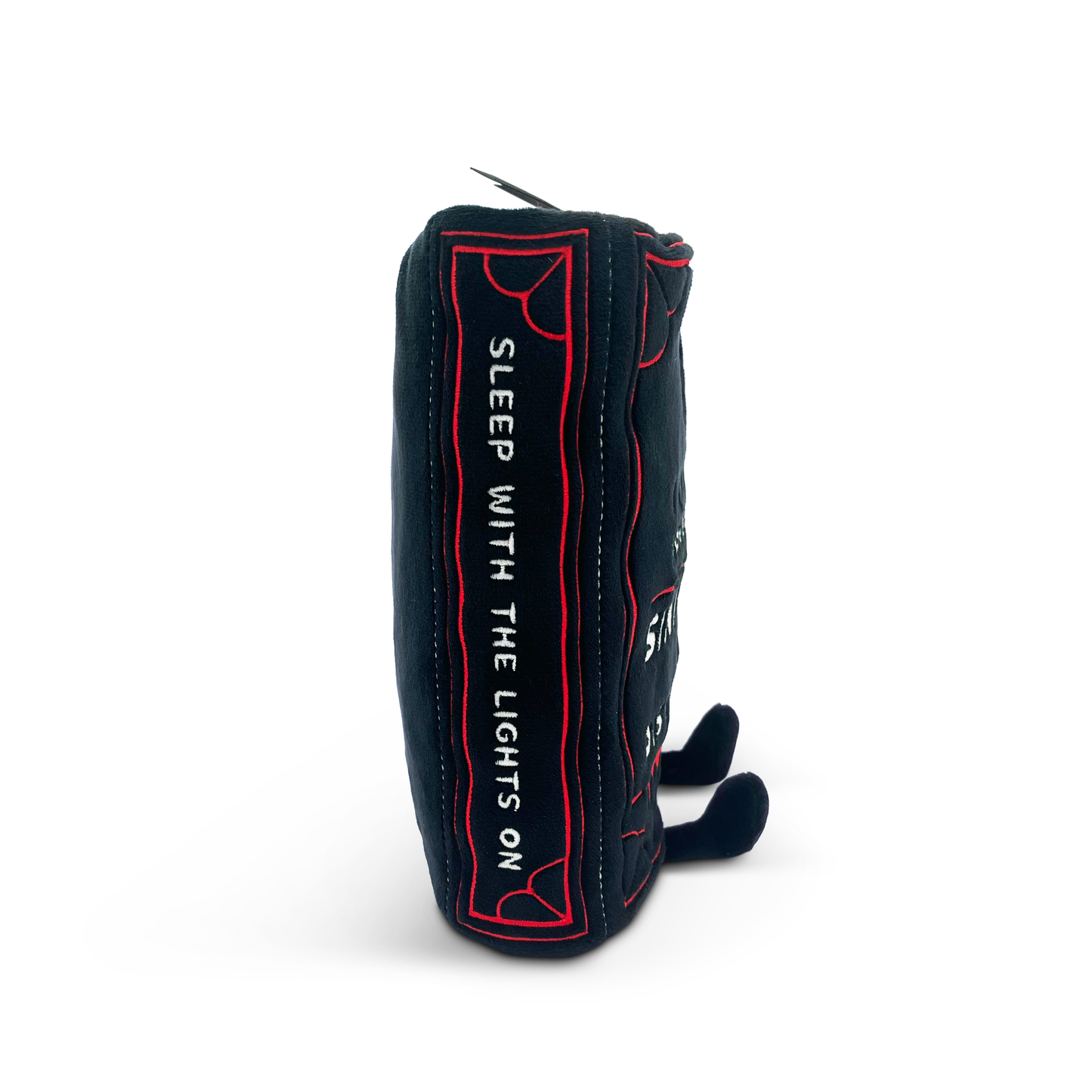 "I Like My Horrors Sinister & Disturbing" Punchkins Book Plush