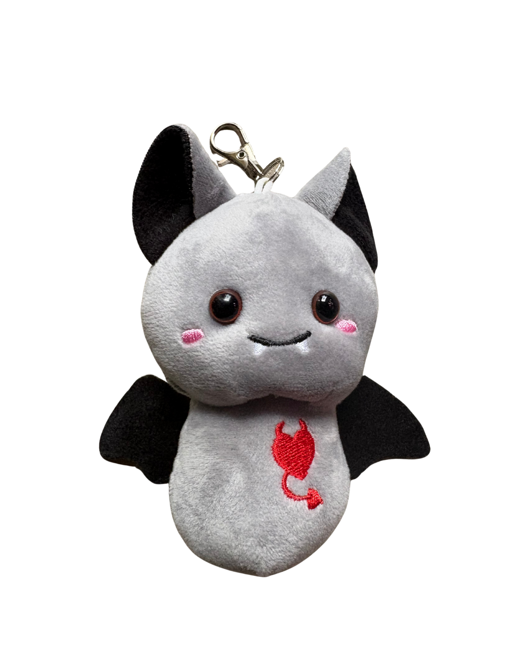 Baby bat plush keychain
