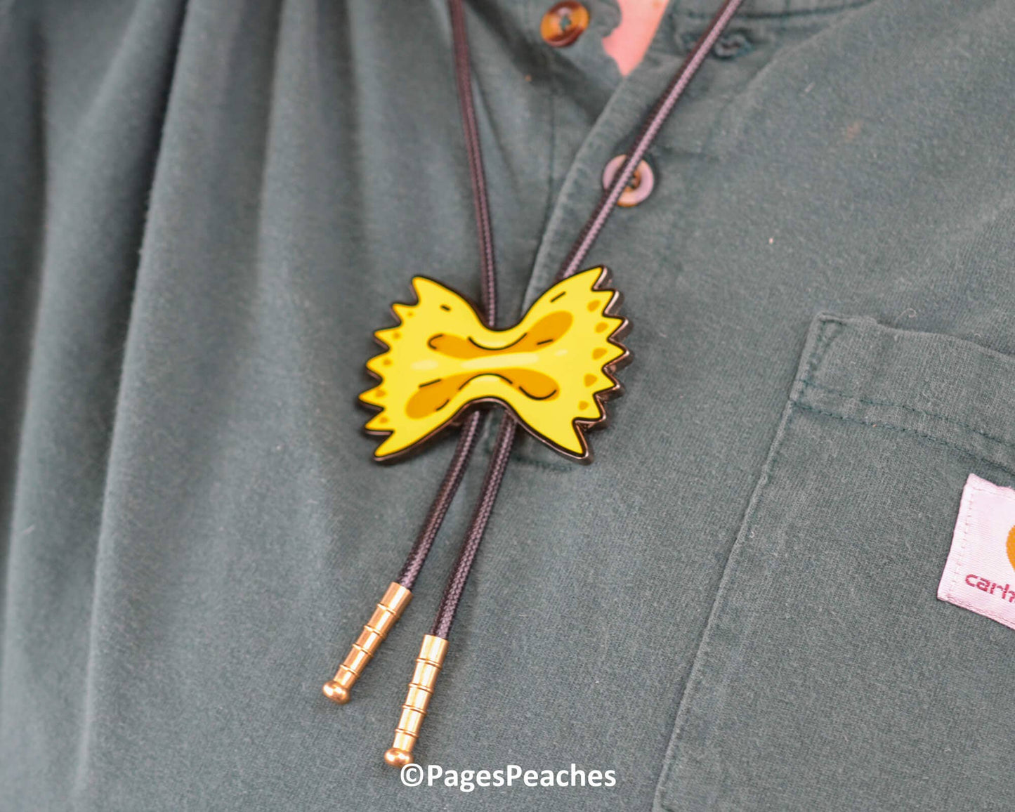 Pasta Bolo Tie