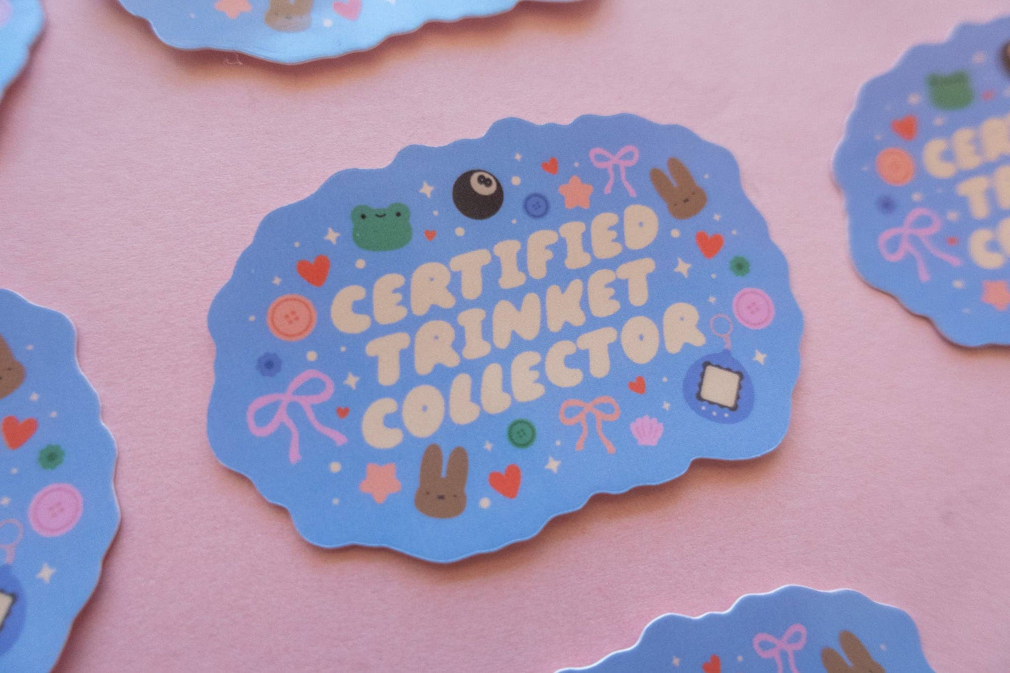 Trinket Collector Sticker