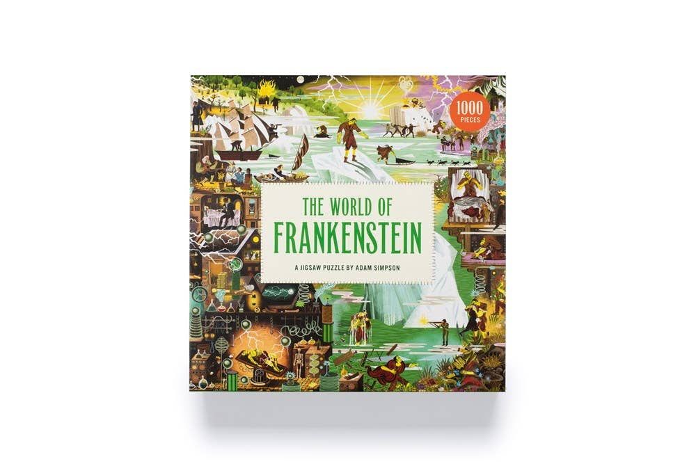 The World of Frankenstein 1000 Piece Puzzle