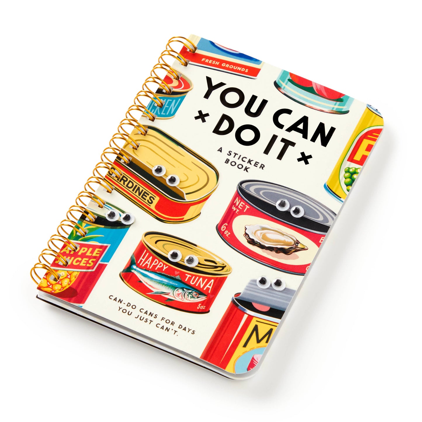Brass Monkey You Can Do It Googly Sticker Book