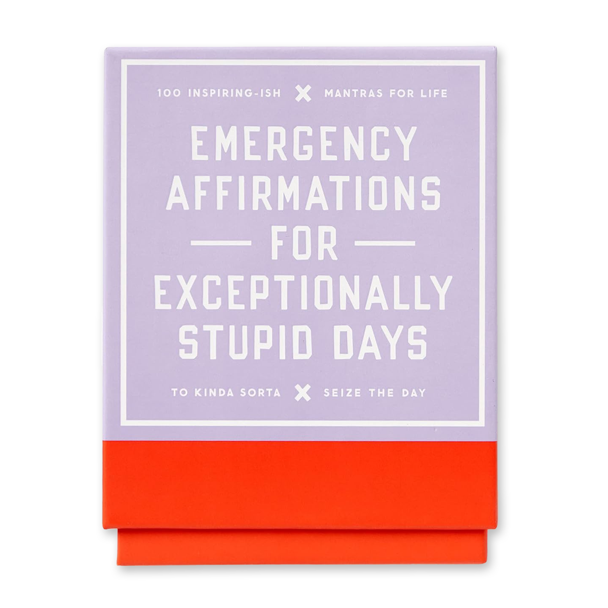 Brass Monkey Emergency Affirmations Exceptionally Stupid Days Card Deck