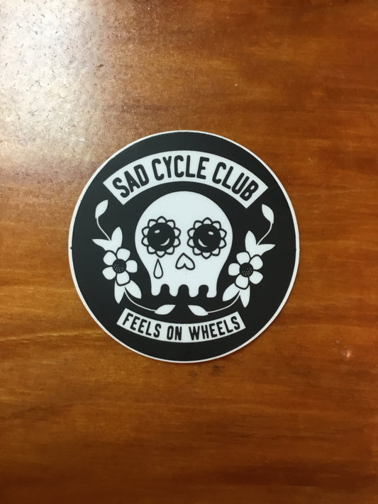 SAD CYCLE CLUB STICKER