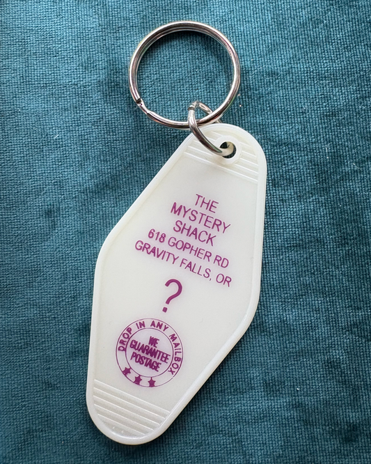 Motel Key Fob - The Mystery Shack (Gravity Falls)