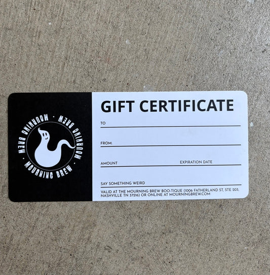 Mourning Brew Gift Card