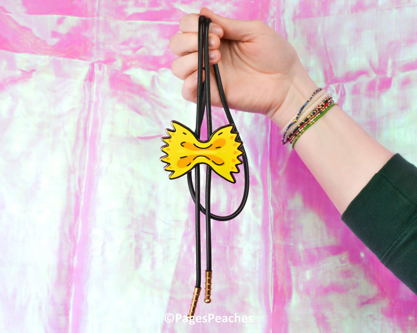 Pasta Bolo Tie