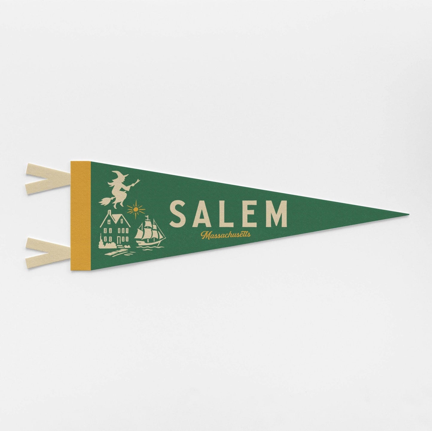 Salem Massachusetts Felt Pennant