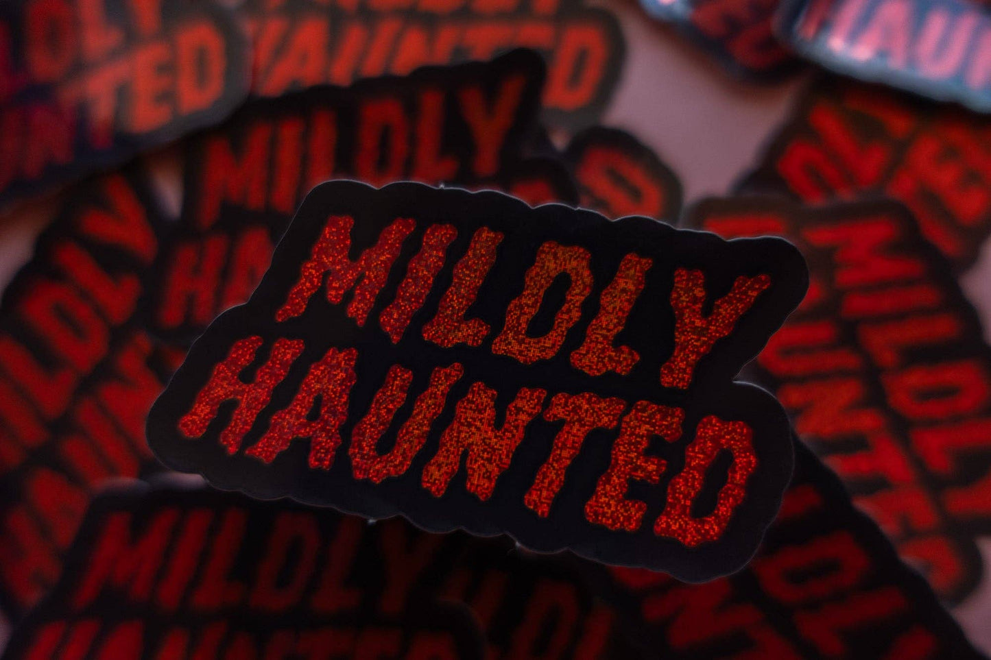 Mildly Haunted Sticker
